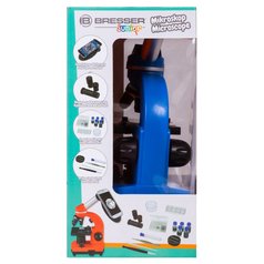 Mikroskop Bresser Junior Biolux SEL 40–1600x, modrý