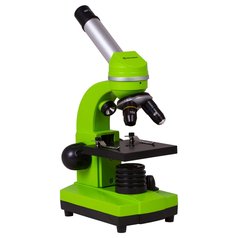 Mikroskop Bresser Junior Biolux SEL 40–1600x, zelený