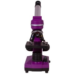 Mikroskop Bresser Junior Biolux SEL 40–1600x, fialový