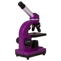 Mikroskop Bresser Junior Biolux SEL 40–1600x, fialový