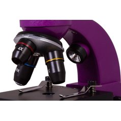 Mikroskop Bresser Junior Biolux SEL 40–1600x, fialový