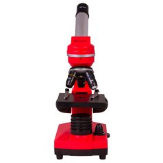 Mikroskop Bresser Junior Biolux SEL 40–1600x, červený