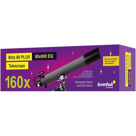 LEVENHUK BLITZ 80 PLUS - Hvězdářský dalekohled