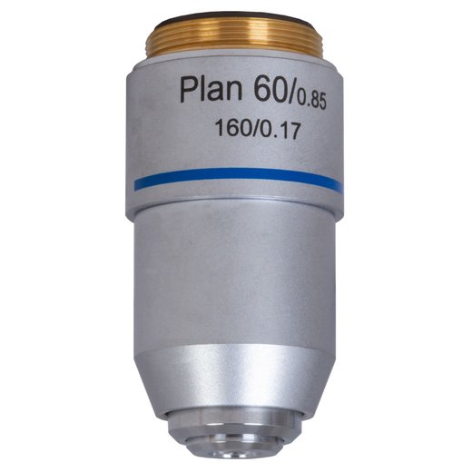 LEVENHUK MED 60x rovinný achromatický objektiv