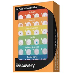 DISCOVERY Flora & Fauna sada 24 hotových preparátů