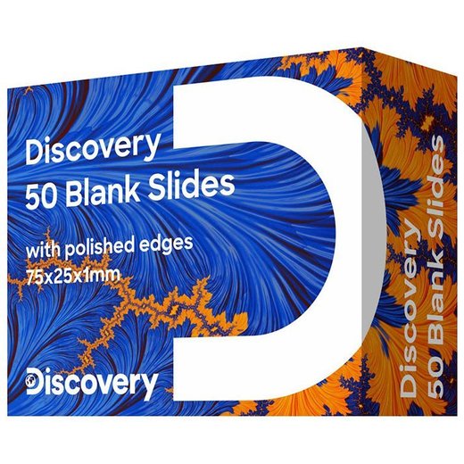 DISCOVERY Podložní sklíčka 50ks