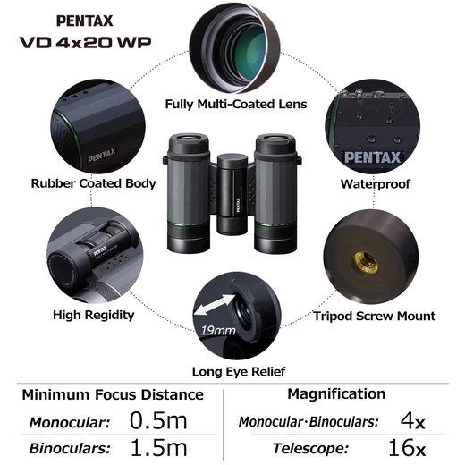 PENTAX VD 4x20 WP
