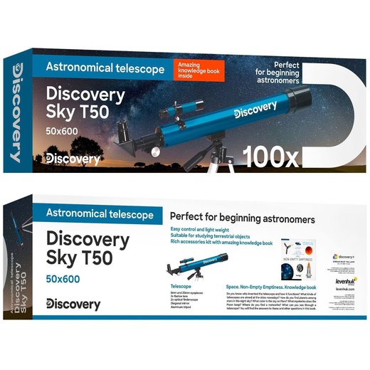 Discovery Sky T50 s knížkou  - teleskop