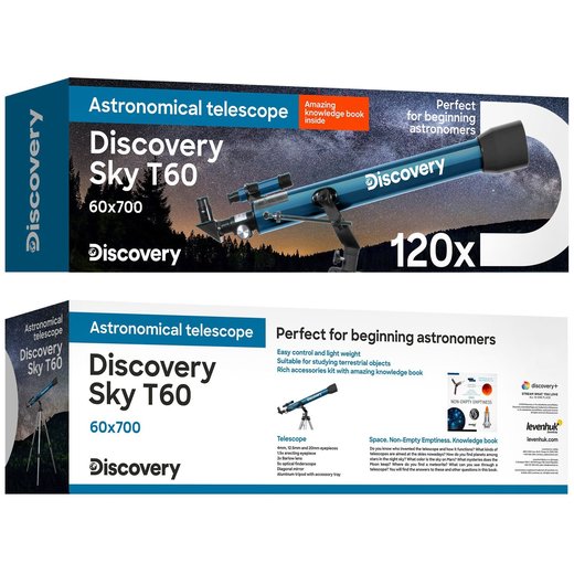 Discovery Sky T60 s knížkou - teleskop