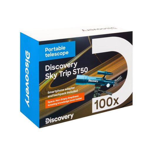 DISCOVERY Sky Trip ST50 s knížkou - hvězdářský dalekohled