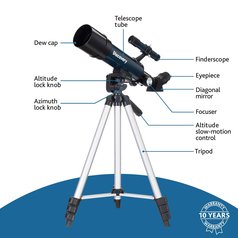 DISCOVERY Sky Trip ST50 s knížkou - hvězdářský dalekohled