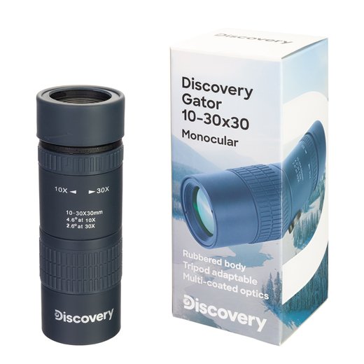 DISCOVERY Gator 10-30x30 monokulární dalekohled