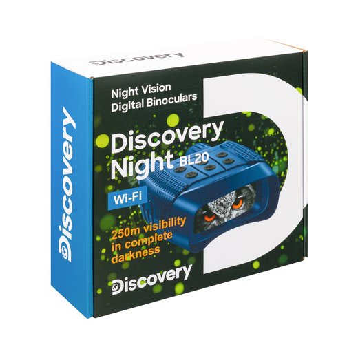 DISCOVERY Night BL20 dig. bin. dalekohled s nočním viděním se stativem