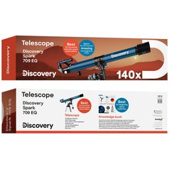 DISCOVERY Spark 709 EQ s knížkou - hvězdářský dalekohled