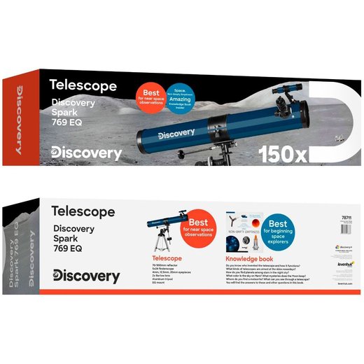 DISCOVERY Spark 769 EQ s knížkou - hvězdářský dalekohled