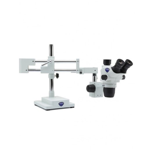 SZO-10 s ramenným stativem - trinokulární stereomikroskop