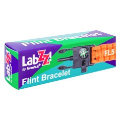 LEVENHUK LabZZ FL5 - náramek s křesadlem, oranžový