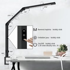 FK-2 LED stolní lampa