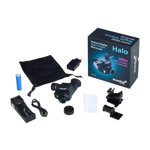 LEVENHUK Halo NVM20 Helmet - Digitální monokulární dalekohled s nočním viděním