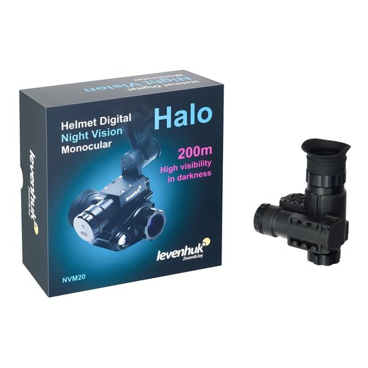 LEVENHUK Halo NVM20 Helmet - Digitální monokulární dalekohled s nočním viděním