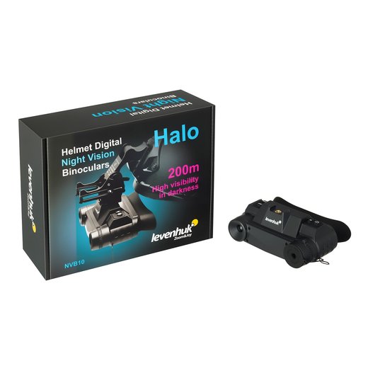 Levenhuk Halo NVB10 Helmet - Digitální binokulární dalekohled s nočním viděním