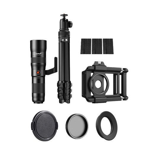 Levenhuk Kelvin TLC50 - Sada teleokuláru pro smartphone