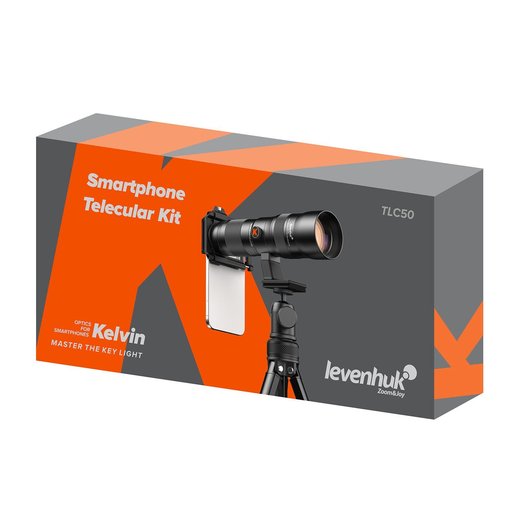 Levenhuk Kelvin TLC50 - Sada teleokuláru pro smartphone