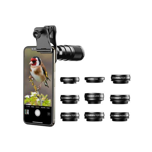 Levenhuk Kelvin SLS10 - Sada objektivů pro smartphony