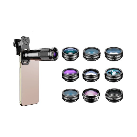 Levenhuk Kelvin SLS10 - Sada objektivů pro smartphony