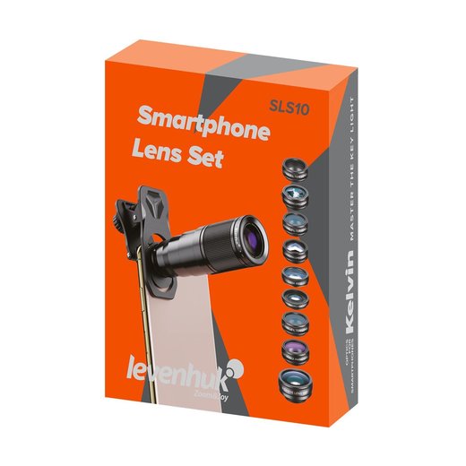 Levenhuk Kelvin SLS10 - Sada objektivů pro smartphony
