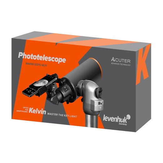 Kelvin MAK90 AZ GOTO Wi-Fi - fototeleskop