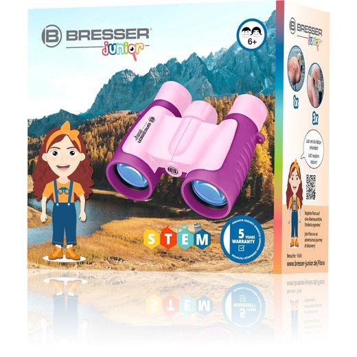 Bresser Junior 3x30 pink - dalekohled