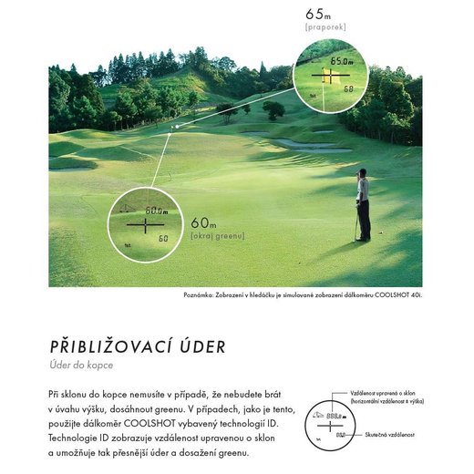 Nikon CoolShot 40 (pro golf) dálkoměr