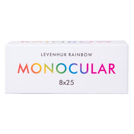 Monokulární dalekohled Levenhuk Rainbow 8x25 - amethyst