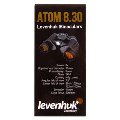 Levenhuk Atom 8x30 - Binokulární dalekohled