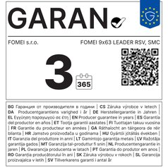 FOMEI 9x63 ZCF LEADER RSV, SMC dalekohled